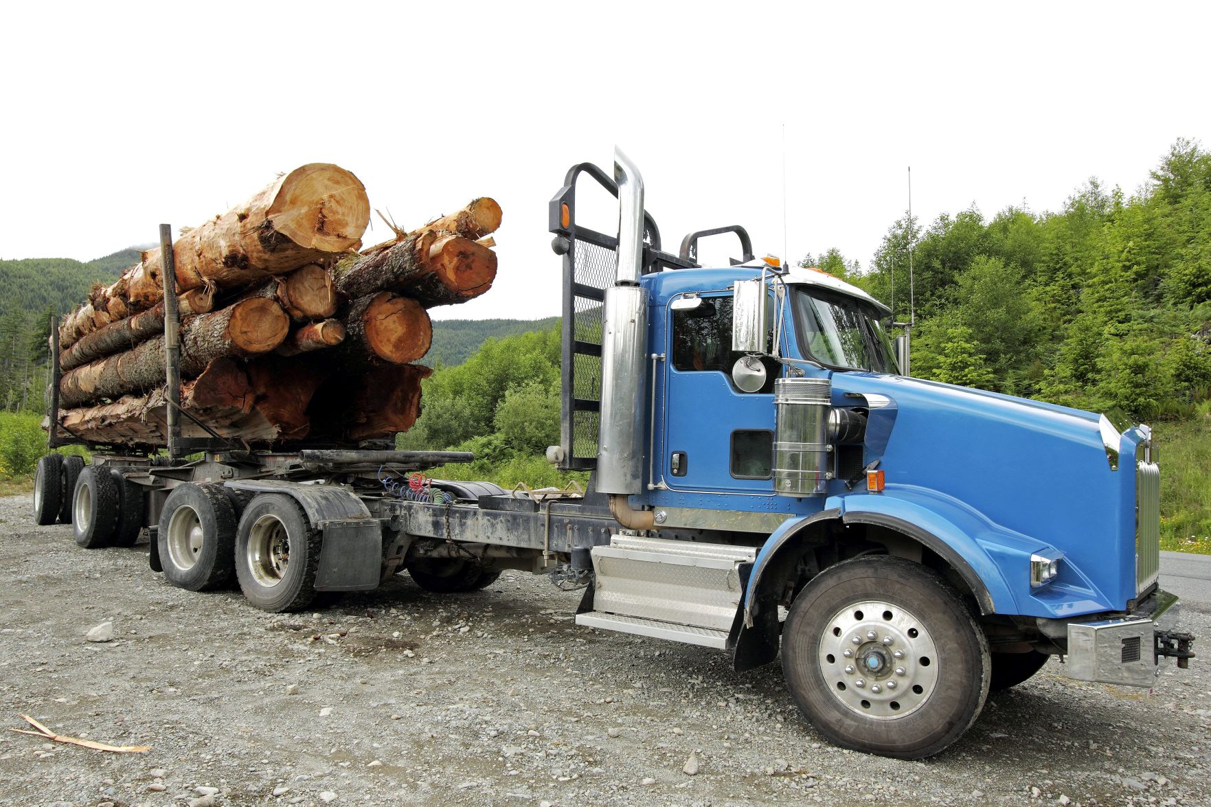 Logging truck